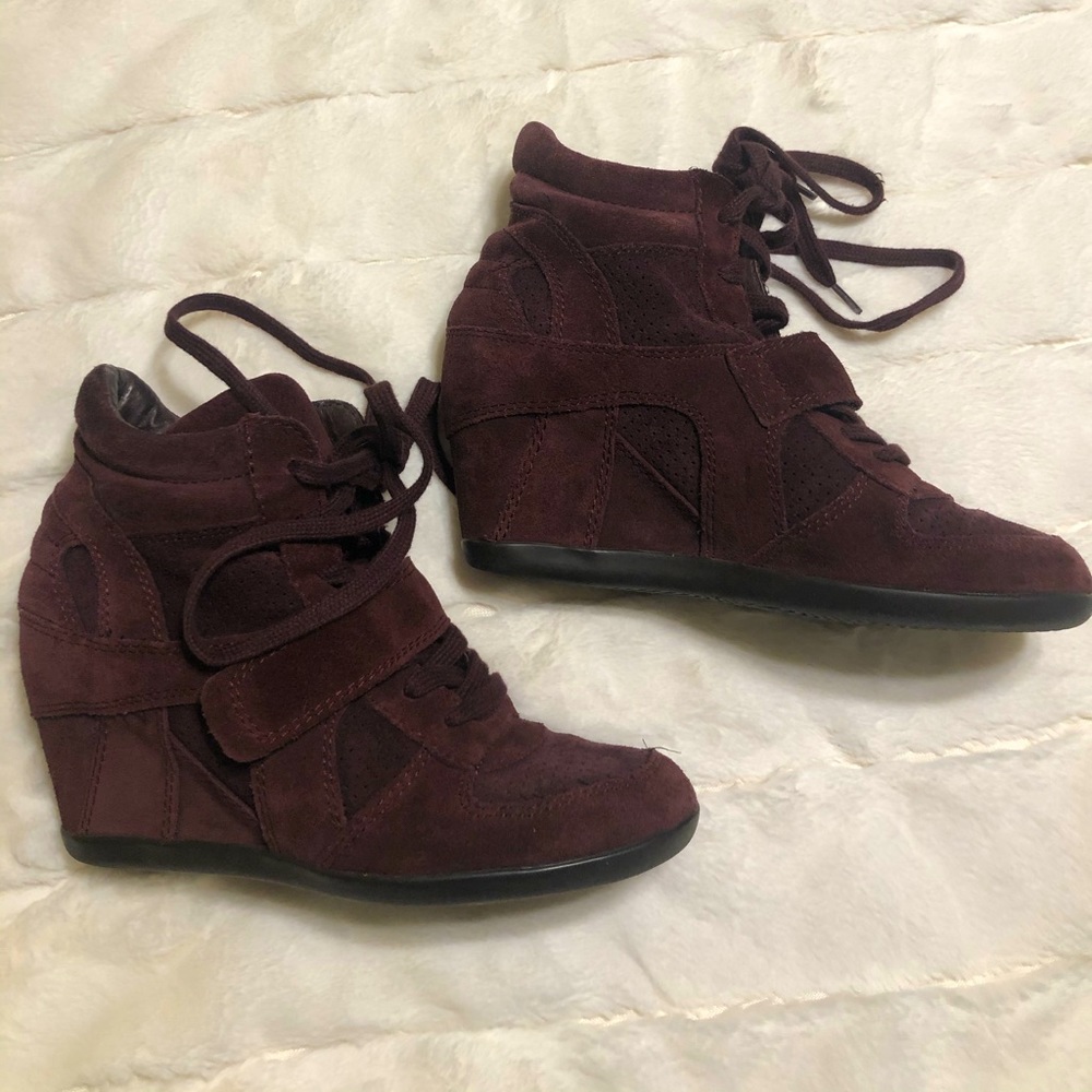 Ash wedge sneakers Burgundy